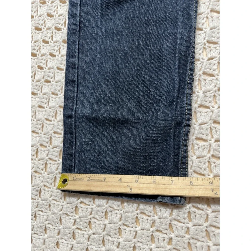 Levis 514 Jeans Mens 36x32 Fits 36x30 Blue Denim Straight Leg 100%Cotton